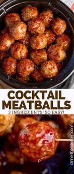 Cocktail Meatballs Are The Perfect Appetizer Made With Frozen Meatballs Grape Jelly And Chili Sauce Meatball Recipes Easy Meatball Dinner Crockpot Appetizers