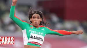 Her mark of 15.01 meters set the portuguese national record. D2nzmdjjwzy Bm