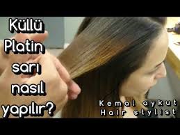Kullu Platin Bebek Sarisi Sac Rengi Nasil Yapilir Ballayage Blonder Olaplex Freelilghts Youtube Sac Sac Rengi Platin Sarisin