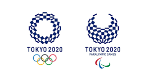 Tokyo 2020 olympics logo by unknown author license: Tokyo 2020 Logos