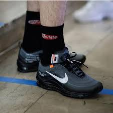 Off White Black Air Force 1 On Feet Idr 650 000 Nike Air Max 97 Off White Black Gray Size 39 40 41 42 43 44 45 Box P Adidasoriginal Adidasultraboo Nike Air Max 97 Nike Air Max Nike Air