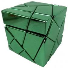 Jade Green Ghost Cube Metallised Cube Twisty Puzzles Rubiks Cube