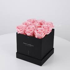 Bouquet Of Flowers For Mom Birthday Rose In A Box Pink Bouquet 9 Roses Birthday Gift Anniversary Gift Christmas Girlfriend Gift Gift For Her Gift For Mom Wife Gift In 2020 Valentines Flowers Birthday Flowers Bouquet Roses Valentines Day