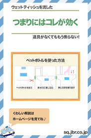 トイレにウェットティッシュがつまったときは ペットボトル で解決 ウェットティッシュ 直す ウェット