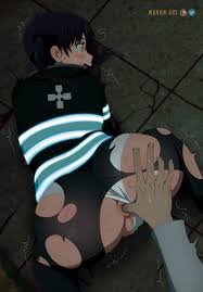 Tamaki Kotatsu anal fingering (Mandio-Art) [Fire Force] : rrule34