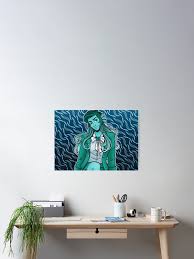 Poster for Sale avec l'œuvre « Sam Rossignol » de l'artiste artofalyksandr 