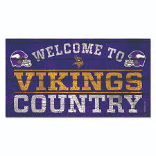 Check spelling or type a new query. Wincraft Minnesota Vikings Country 13 X 24 Wood Sign