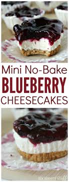 Blueberry Cheesecake 5 Best Dessert Recipes No Bake Blueberry Cheesecake Fun Desserts