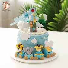 Check spelling or type a new query. Animal Train 1 Cake Topper Kids 1st Birthday Party Decoration Boy Prince One Year Old First Birthday Cupcake Cake Toppers Shopee Malaysia
