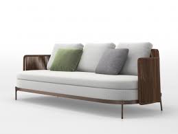 Softline cord sofa bed felt grey 620. Tape Cord Outdoor Sofa 225 3d Modell Minotti Italy
