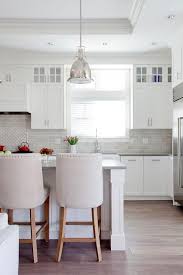 One of the main advantages of gray quartz countertops has it to give that look to the customer. White Cabinets With Gray Quartz Counters Transitional Kitchen
