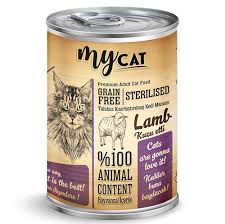 My Cat Sterilised Kuzu Etli Kisirlastirilmis Tahilsiz Kedi Konservesi 415 Gr Kedi Yas Mamalari My Cat