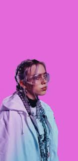 Billie Eilish Background Wallpaper Fan Pink Famous Wallpaper Billie Eilish Wallpaper Billie Pink Wallpaper Billie Eilish