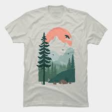 For Evergreen Men S Perfect Tee By Wildoak Design By Humans Mens Tshirts T Shirt Boys Graphic Tee