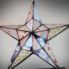 Embellished Christmas Star Craft Ideas Christmas Star Crafts Christmas Crafts Decorations Stars Craft