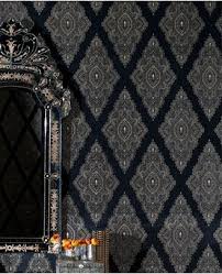 Black And Gold Bedroom Wallpaper Jewel Wallpaper By Graham Brown Glitter Wallpaper Gold Sequin Wallpaper Black Wallpaper Bedroom