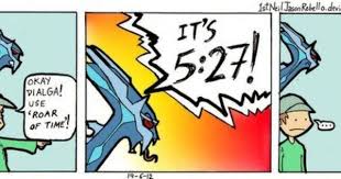 For Some Reason Dialga S Roar Of Time Is So Much Less Awesome Than I Pictured It Pokemon Pokemon Funny Pokemon Memes