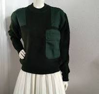 German Military Men Sweater Commando Jumper Dark Forest ...