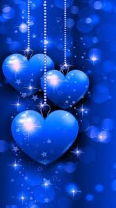 Blue hearts wallpaper (48+ best blue. Love Blue Heart Wallpaper Hd Rehare
