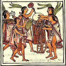 Aztec Drums Florentine Codex Florentine Codex Wikipedia Aztec Society Aztec Music Aztec Culture