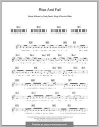 Check spelling or type a new query. Rise And Fall By Sting C David D Miller Fall Words Craig David Risen