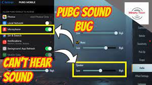 Cannot Hear Sound When Mic Is On Pubg Mobile Complete Solution Youtube