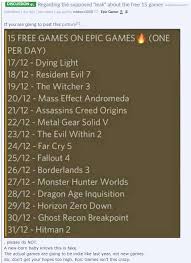 December 29, 2020 at 8:15 am ·. Epic Games Epic Games Holiday Sale Page 4 Redflagdeals Com Forums