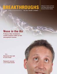 Breakthroughs Magazine Fall 2007: Nose in the Air by Rausser College of  Natural Resources