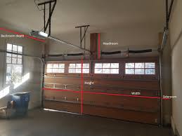 The difference in width is to compensate for cars that may be slightly wider. What Is Garage Door Headroom Does It Matter