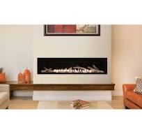 Empire Boulevard 60" Intermittent Pilot With Thermostat Variable Remote  Control, Natural Gas Vent Free Linear Fireplace