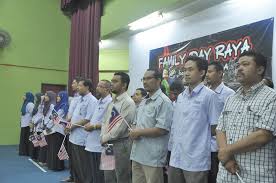 Tan sri muhyiddin yassin hari ini, mengambil semangat allahyarham tunku abdul rahman, dari 63 tahun lalu, ketika beliau mengisytiharkan kemerdekaan malaysia. Program Perhimpunan Bulanan Bersama Pelajar Dan Sambutan Bulan Kemerdekaan