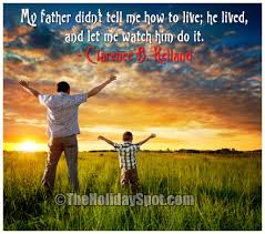 Whether you're a son or a daughter, you can wish your dad on father's day 2020 with a nice text from the given collection here. Happy Fathers Day Quotes From Son Quotesgram