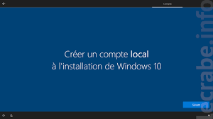 Maybe you would like to learn more about one of these? Creer Un Compte Local A L Installation De Windows 10 1909 Et Ulterieur Le Crabe Info