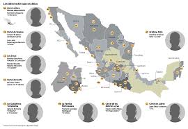 visualizing mexicos drug cartels a roundup of maps