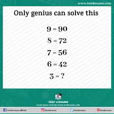 Fill in the missing numbers so the the correct answers will be green, wrong results will be red. Only Genius Solve Tricky Math Puzzle Brain Teaser Math Test 4 Exams