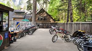 Book your perfect yosemite national park cabin getaway. Yosemite Valley Lodge Bike Stand U S National Park Service