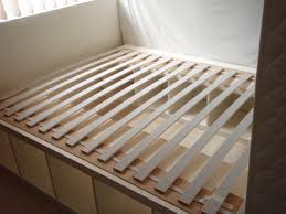 Looking for a project to test your carpenter skills? Expedit Re Purposed As Bed Frame For Maximum Storage Ikea Hackers