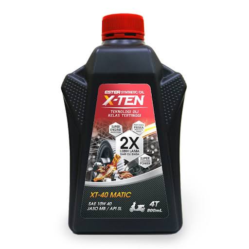 X-TEN 10W40 API SL MB MATIC 0.8 L