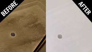 How To Clean Textured Fiberglass Or Plastic Shower Floor Baking Soda White Vinegar Youtube Shower Floor Clean Shower Floor Shower Cleaner