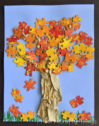 We've been working with dollar stores for more than 20 years. Fall Tree Craft I Heart Crafty Things
