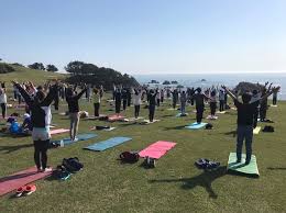 This morning movement practice works deep into your hips and hamstrings to smooth out the folds and work out. Morning Yoga By The Shore Visit Hachinohe The Offical Guide To Hachinohe Japan