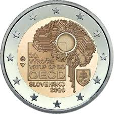 2 евро / 2 euro (488 results). 2 Euro Coin Entry Of The Slovak Republic To The Oecd Slovakia 2020