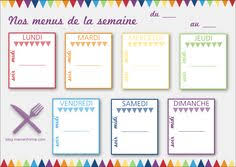 Multiple pixel dots compose an image. 12 Idees De Menu Semaine Menu Semaine Planning Menu Semaine Menu