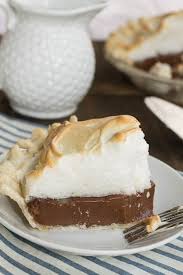 Old Fashioned Chocolate Meringue Pie Spicy Southern Kitchen Recipe Chocolate Meringue Pie Chocolate Meringue Meringue Pie