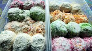 Ada yang panggil nama kuih lidah buaya. Penyambung Warisan Kuih Gula Tarik