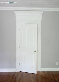 Door And Window Trim Molding With A Decorative Header Sawdust Girl Interior Door Trim Moldings And Trim Interior Window Trim