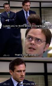 Michael Scott Dwight Andy Bernard Worlds Best Boss The Office Show Office Humor