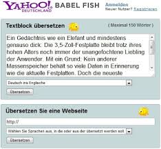 Bookmark it now, it's free and easy. Yahoo Babel Fish Direkt Online Nutzen Chip