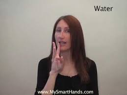 Maritime sign language is descended from british sign language through the convergence of deaf communities from the northeastern united states and the. Water Asl Sign For Water Youtube