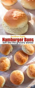 Feather Light Feather Light Hamburger Buns Alyona S Cooking Recipe Soft Buns Recipe Homemade Buns Hamburger Bun Recipe